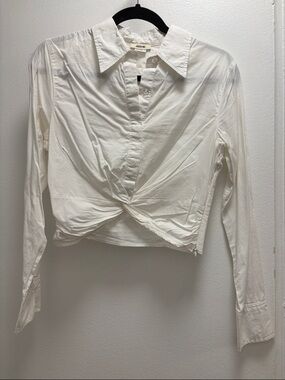 Jason Wu Cropped Button Down